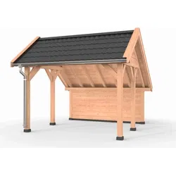 Westwood kapschuur douglas deluxe, 400 x 400 cm, combinatie 2