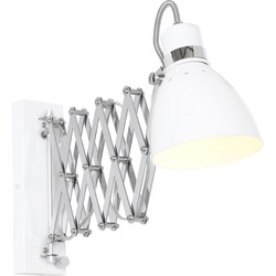 Steinhauer wandlamp Spring - wit - metaal - 6290W