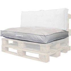 Unique Living | Palletkussen Bay | Outdoor Collectie | Lichtgrijs | 80x120x12cm