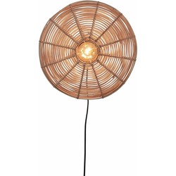 Wandlamp Tanami - Rotan - Ø40cm