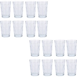 Excellent Houseware luxe drink glazen - 16x stuks - 200ml - Drinkglazen