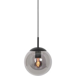 Steinhauer hanglamp Bollique - zwart - metaal - 30 cm - E27 fitting - 3498ZW