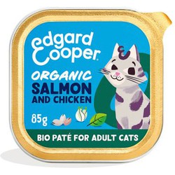 Cat adult pate organic sAlmon/chick