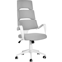 GRANDIOSE - Bureaustoel - Grijs - Polyester