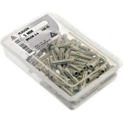 Pluggen 5mm nylon 6.6 100st