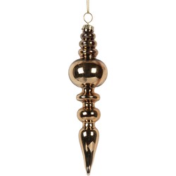 Clayre & Eef Kerstbal Ø 4x16 cm Goudkleurig Glas