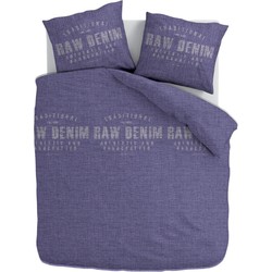 Luna Cotton Rich Collection - Dekbedovertrek - Raw Denim - Blauw