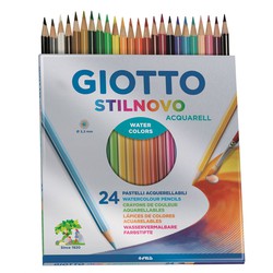 Giotto Giotto Hanging Box Of 24 Colouring Pencils Giotto Stilnovo Acquarell