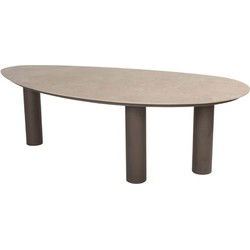 Arizona dining tafel keramiek sabia panna 240 x 120 cm