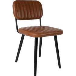 ANLI STYLE Chair Jake Worn Brown