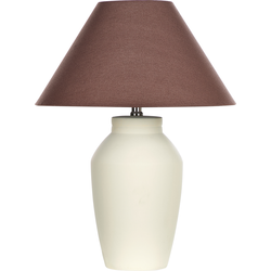 RODEIRO - Tafellamp - Lichtbeige - Keramiek