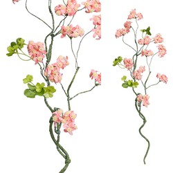 PTMD Blossom Bloem Bloesem Kunsttak - 48 x 12 x 73 cm - Roze