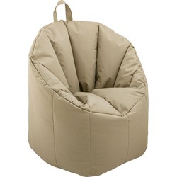 SVJ Zitzak Rond - 70 x 70 x 80 cm - Nylon - Taupe