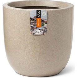 Pot bol Waste Smooth H41 cm terrazzo beige