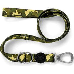 MORSO HONDENRIEM VERSTELBAAR GERECYCLED FULL METAL DOG BRUIN 75-230X1,5 CM 4-20 KG