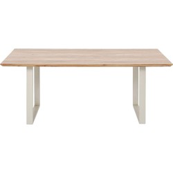 Eettafel Symphony Zilver 160x80cm