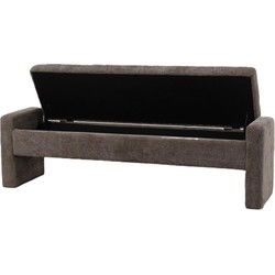 PTMD Bankje Sidney - 160x41x45 cm - Steen - Grijs