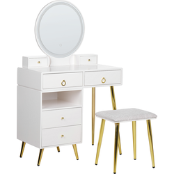 YVES - Kaptafel - Wit - MDF