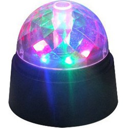 Banzaa Premium Dome LED Lamp - 1 Stuks - 8x8x8cm | Multi Crystal RGB Stroboscoop Disco Bol Licht | Verjaardag en Feestverlichting | Indoor en Outdoor Podium Verlichting | Discolamp