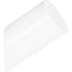 QUVIO Houten wand haakje - Wit - S