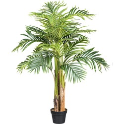 Kopu® Kunstplant Arecapalm 130 cm 3 Stammen - Real Touch - Goudpalm