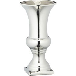 Zilveren vaas/vazen kelkvormig 25 x 13 cm - Vazen