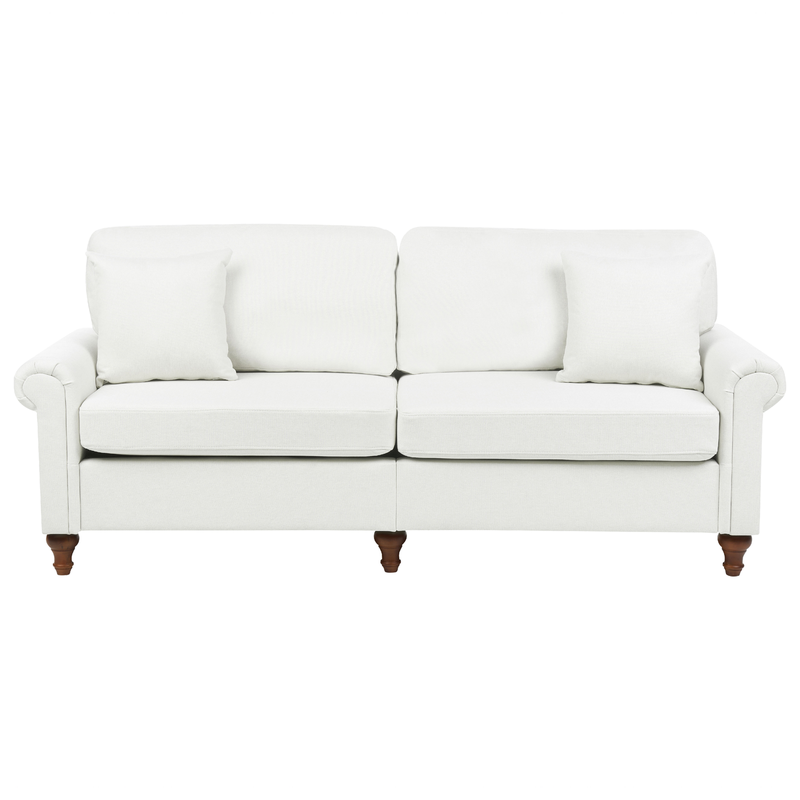 GINNERUP - Driezitsbank - Gebroken wit - Polyester - 