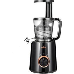 Buccan - Slowjuicer 150w - Zwart Rose