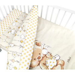 Kinder Dekbedovertrek Knuffelbeer Beige – Ledikant & Junior-Junior (120 x 150 cm)