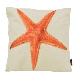 Sierkussen Sea Star / Zeester | 45 x 45 cm | Katoen/Linnen