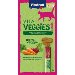 Vita Veggies Liquid wortel 6x15g dierensnack - Vitakraft