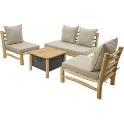 Havana Loungeset Teak - Buitengewoon de Boet