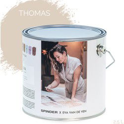 Spinder x Eva van de Ven 2,5L matte muurverf - Thomas