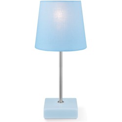 Home sweet home tafellamp Arica ↕ 33 cm - blauw