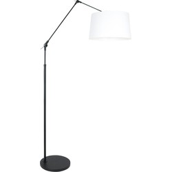 Knikarm vloerlamp Steinhauer Prestige Chic Wit