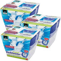 4x stuks bison vochtvreters / vochtvangers 450 gram - Vochtopnemers