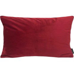Velvet Donkerrood Long | 30 x 50 cm | Kussenhoes | Polyester