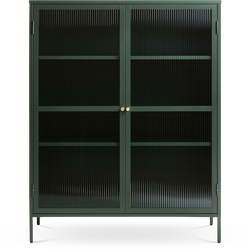 Katja metalen vitrinekast groen - 111 x 140