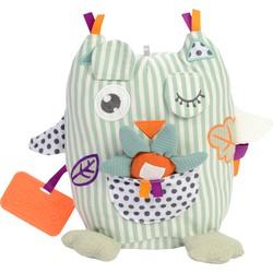 Dolce Dolce Toys speelgoed Primo activiteitenknuffel uil Winky - 25 cm