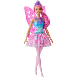 Barbie Barbie Pop Dreamtopia Fee Roze Haar En Vleugels