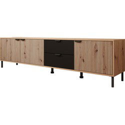 Meubella - TV-Meubel Malaika - Eiken - 208 cm