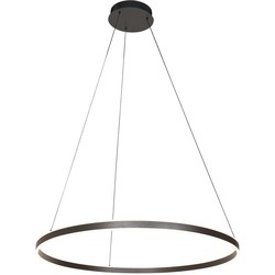 Steinhauer hanglamp Ringlux - zwart -  - 3675ZW