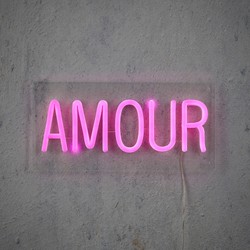 Luca Lighting Amour Neonverlichting - L30 x B15 cm - Roze