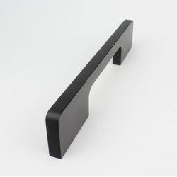 Deurgreep Gaby - zwart - 128 mm - Industrieel - Handgreep - Kastgreep - Ladegreep