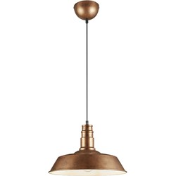 Moderne Hanglamp  Will - Metaal - Bruin