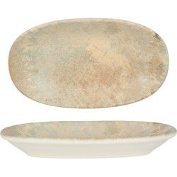 Bonna Serveerschaal - Luz - Porselein - 19x11 cm - set van 2