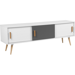 INDIANA  - TV-meubel - Wit - MDF