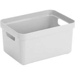 Sunware Opbergbox Sigma - kunststof - wit - 13 liter - Opbergbox