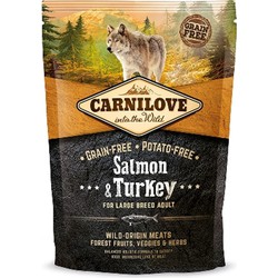 CARNILOVE SALMON / TURKEY ADULT LARGE BREED 1,5 KG