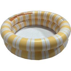 Swim Essentials  Swim Essentials Orange Striped Baby Pool 60 cm dia - 2 rings